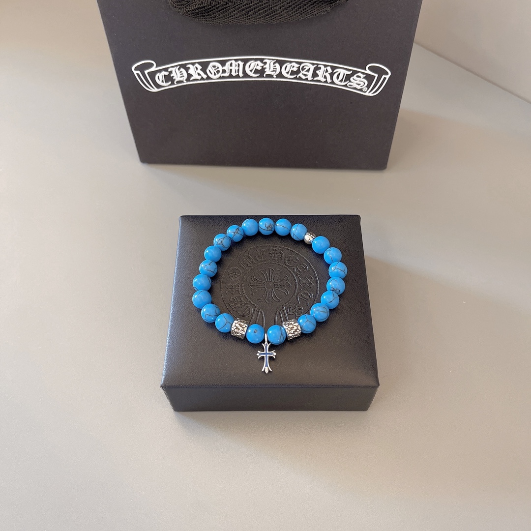 NO:111078,Couple bracelet Croxin natural beads and silver beads bracelet Croxin matches a low-key charming bracelet. One of the classic bracelets of Croxin, the overall bracelet has a good texture, the engraving and detailed patterns are right at a glance, the color is as shown in the picture. It looks very delicious when you wear it with bracelets. It looks good when you match it with it. The counter is synchronized. The same style for men and women!  Can be made into couple bracelets!  Stackable!  Size 16-22 elastic, jewelry quality, chrome hearts, bracelet19860909情侣手串克罗心天然珠银珠串手链 克罗心搭配出低调魅力的一款手链,克罗心经典手串之一,整体手串质感很好,刻字和细节纹路一眼正,成色如图,搭配手链叠戴超有味道怎么搭配都好看,专柜同步.男女同款！可做情侣手链！可叠戴！ 尺寸16一22有弹性,饰品精品,chrome hearts,bracelet,Jewelry