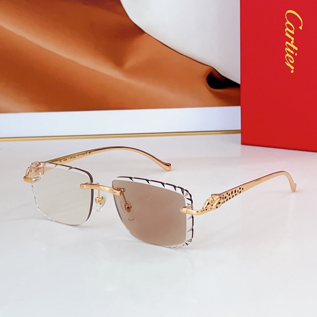  Cartier 变色片
MOD：CT9527O
Size：56口17 130
🔝🔝
