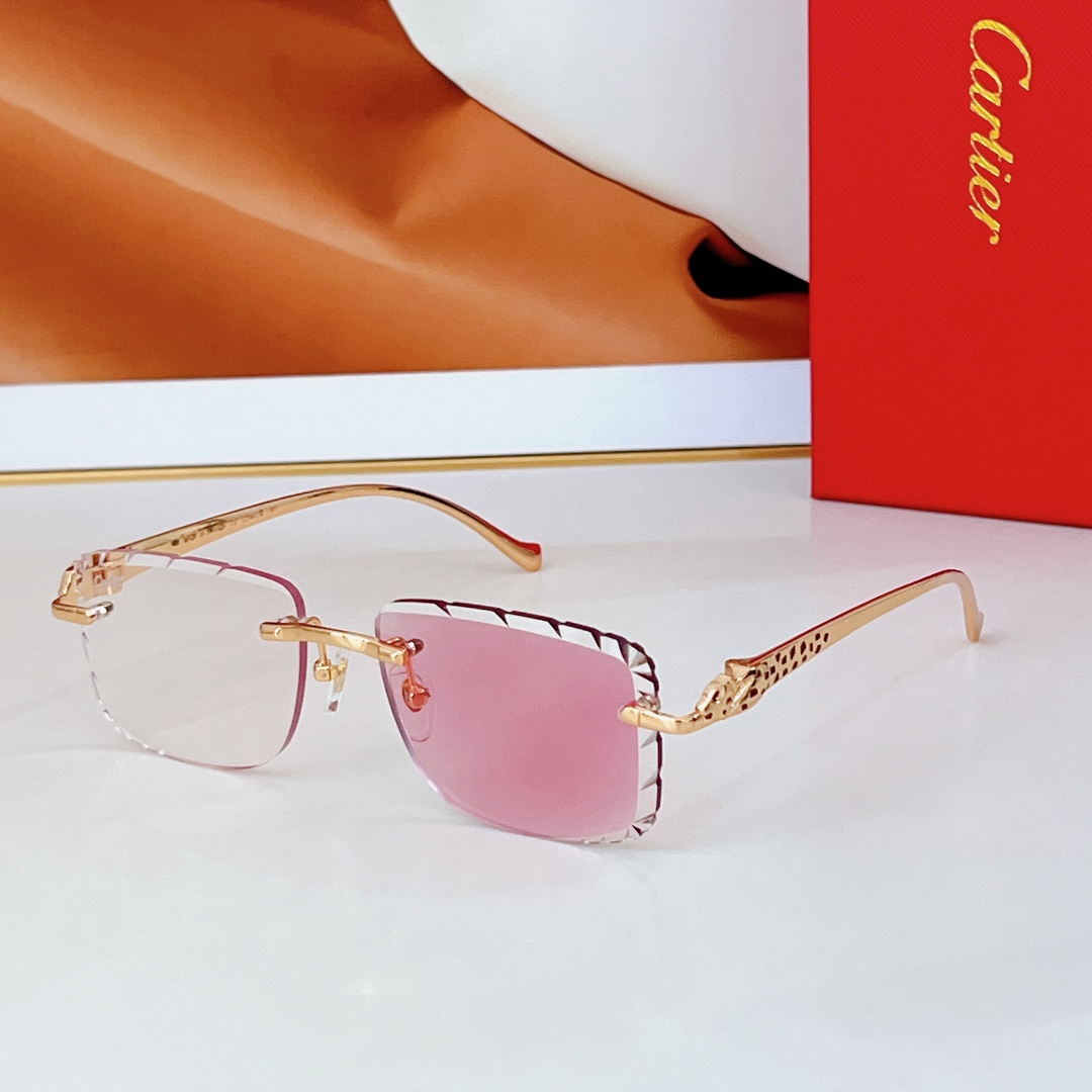  Cartier 变色片
MOD：CT9527O
Size：56口17 130
🔝🔝