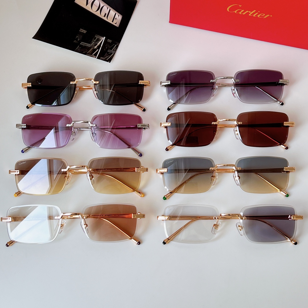 Cartier
MOD：CT0610S
Size：145
🔝🔝 
变色➕30