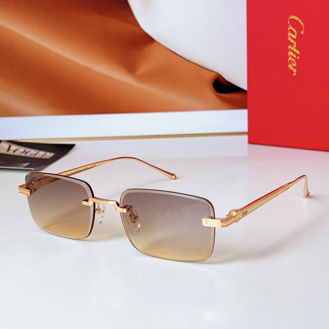 Cartier
MOD：CT0610S
Size：145
🔝🔝 
变色➕30