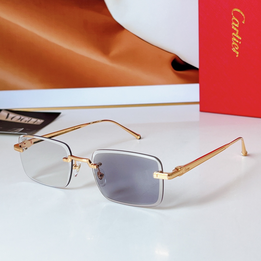 Cartier
MOD：CT0610S
Size：145
🔝🔝 
变色➕30