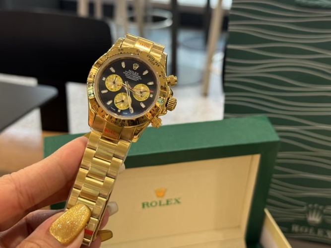 Rolex Daytona Yellow Gold Black Dial Men's Watch 116518-0039 1 Rolex Daytona Yellow Gold Black Dial Men's Watch 116518-0039
