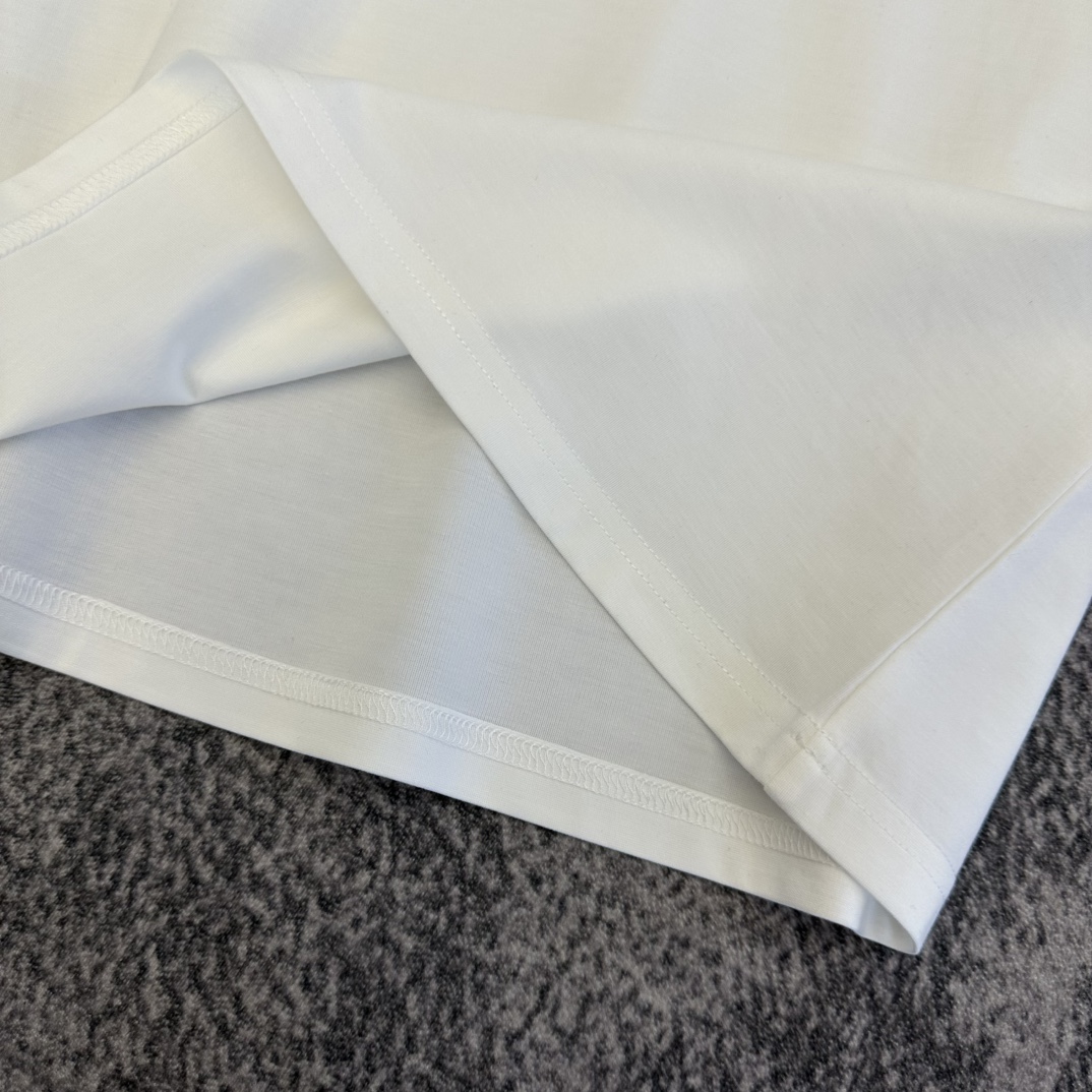 Elegant Silk Cotton Top - Comfortable & Breathable - White/Black, Sizes S-XXL 8 i1745221111 5345 6