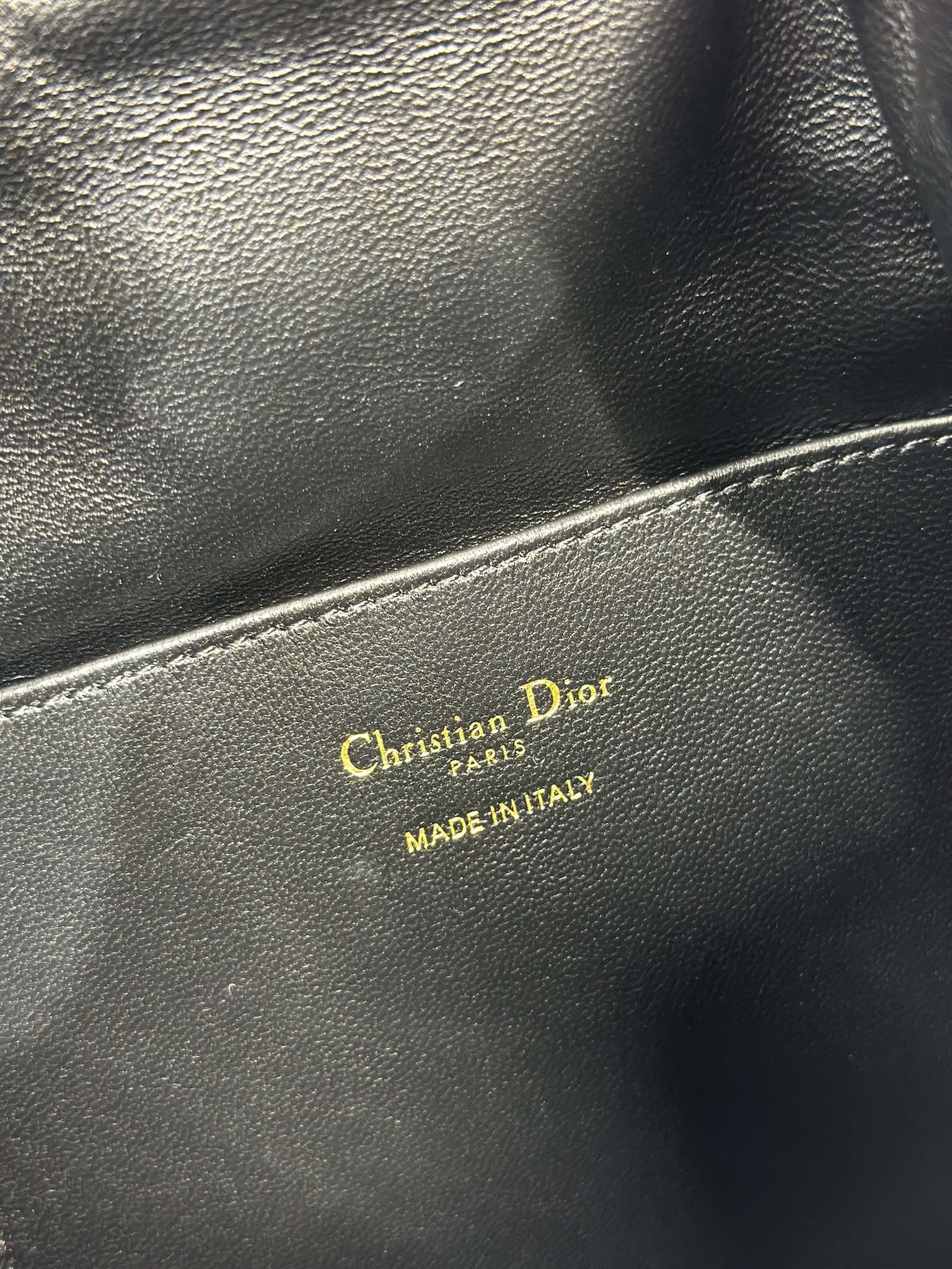 Dior Caro Small Bucket Bag Black Lambskin Cannage Stitching CD Signature 9 i1745231646 2380 7