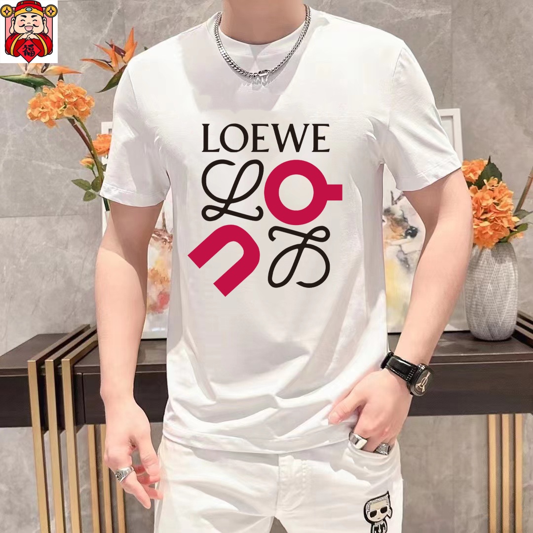 Loewe 品牌【LOEWE 罗意威】(胖子福音) 男士休闲短袖T恤 2025春夏新品