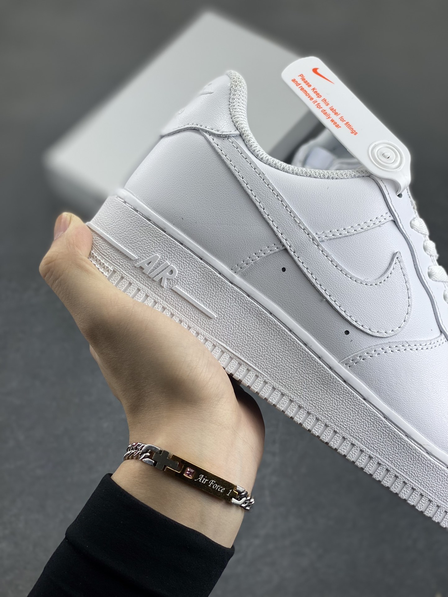 图片[6]-福利特价 Nk Air Force 1 空军全白 纯白色 客供模具、打造最完美空军鞋型 卖了上万双好评无数，欢迎对比 货号：CW2288-111 尺码：35.5 36 36.5 37.5 38 38.5 39 40 40.5 41 42 42.5 43 44 44.5 45 46 47-选品中心