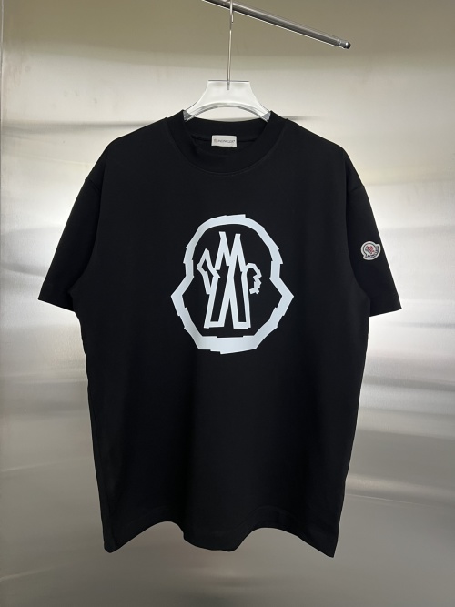 Moncler Unisex Cotton T-Shirt with Logo Print - Comfortable & Stylish 1 Moncler Unisex Cotton T-Shirt with Logo Print - Comfortable & Stylish