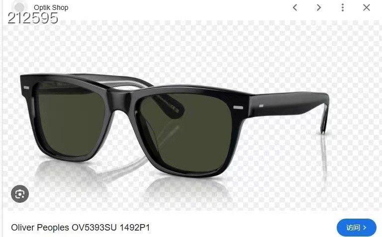  ‼️ 官网图 OLIVER PEOPLES🌿🌿🌿MODEL：OV5393SU 🌿🌿🌿