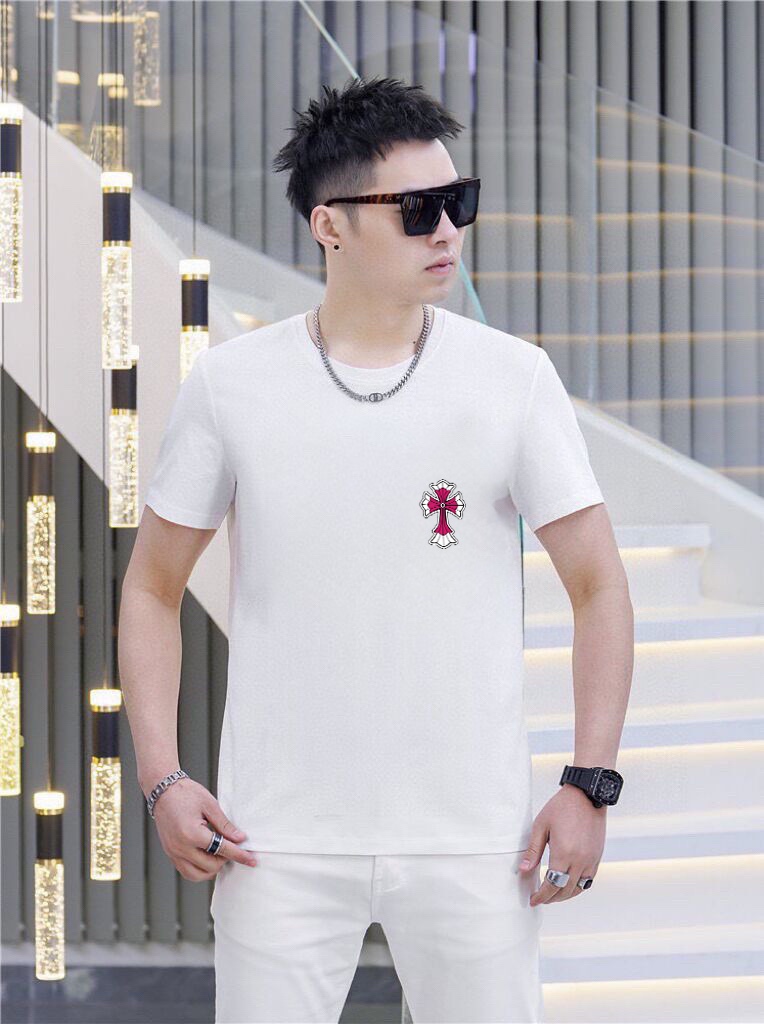 Chrome Hearts 品牌【ChampionHearts 克罗心】(胖子福音) 男士休闲短袖T恤