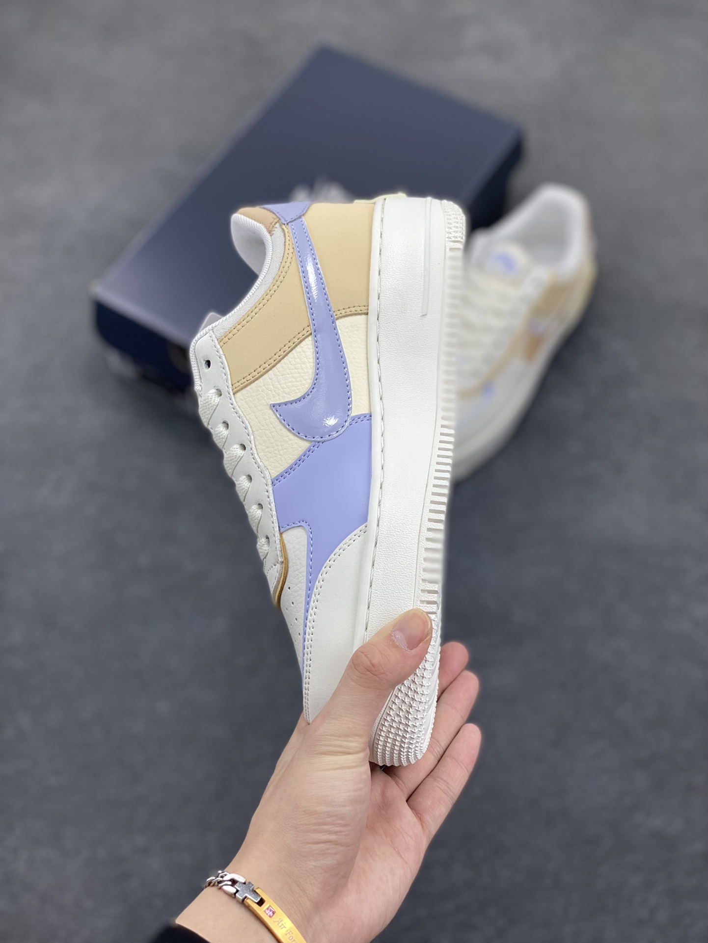 图片[3]-NK Air Force 1 Shadow 轻量增高低帮百搭板鞋\”拼接马卡龙\” 全新少女系解构主义设计双层轻量EVA发泡中底+防滑RB橡胶外圈底鞋底 原楦头原纸板 打造纯正空军版型 专注外贸渠道 全掌内置蜂窝气垫 原盒配件 原厂中底钢印、拉帮完美 货号：DZ1847-114 尺码：36 36.5 37.5 38 38.5 39 40 40.5 41 42-选品中心