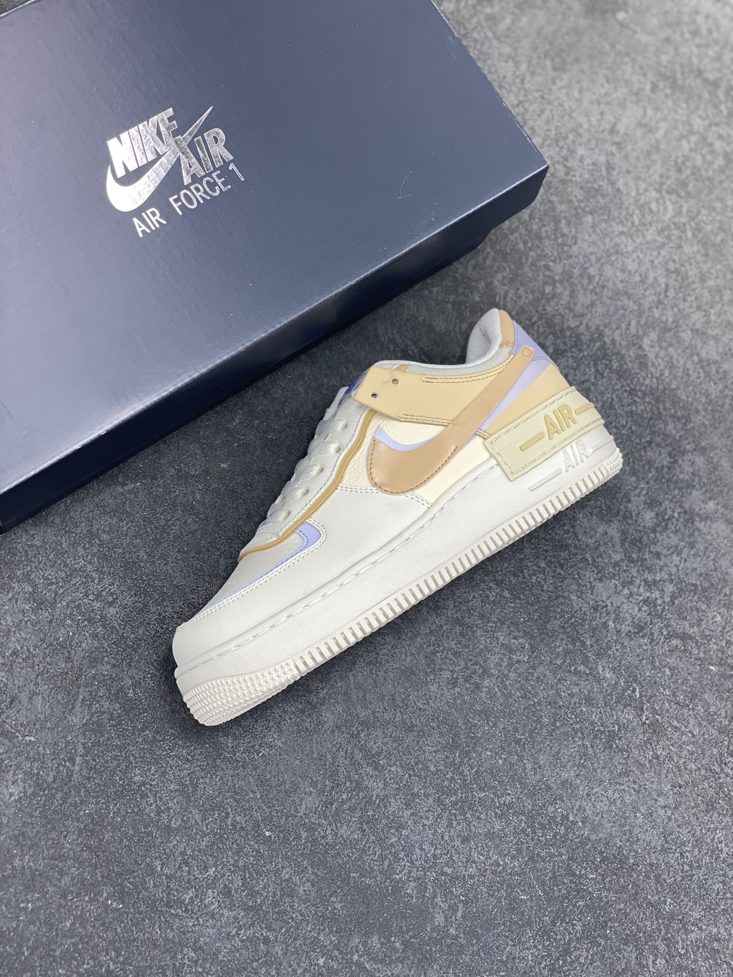 图片[7]-NK Air Force 1 Shadow 轻量增高低帮百搭板鞋\”拼接马卡龙\” 全新少女系解构主义设计双层轻量EVA发泡中底+防滑RB橡胶外圈底鞋底 原楦头原纸板 打造纯正空军版型 专注外贸渠道 全掌内置蜂窝气垫 原盒配件 原厂中底钢印、拉帮完美 货号：DZ1847-114 尺码：36 36.5 37.5 38 38.5 39 40 40.5 41 42-选品中心