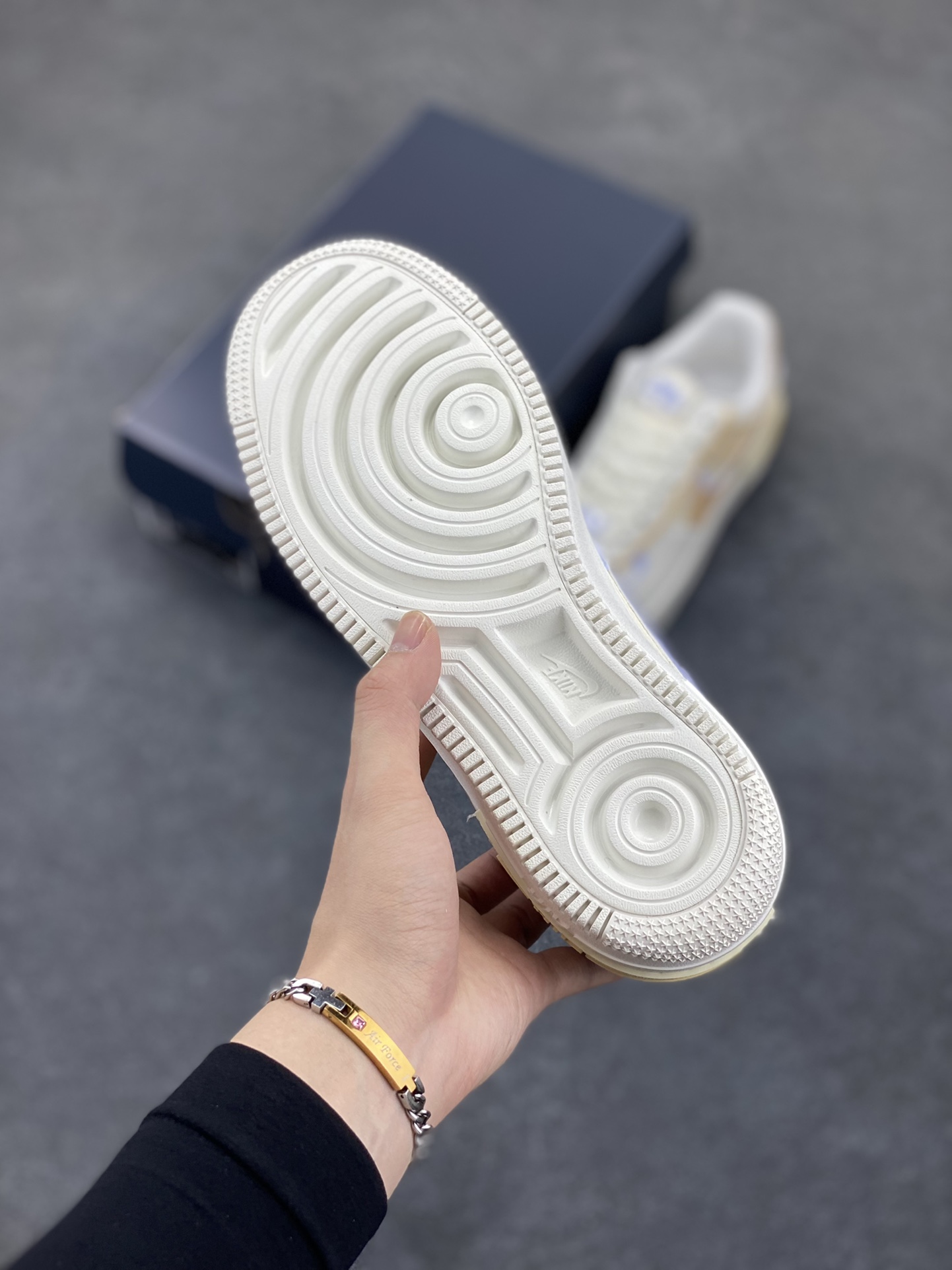 图片[5]-NK Air Force 1 Shadow 轻量增高低帮百搭板鞋\”拼接马卡龙\” 全新少女系解构主义设计双层轻量EVA发泡中底+防滑RB橡胶外圈底鞋底 原楦头原纸板 打造纯正空军版型 专注外贸渠道 全掌内置蜂窝气垫 原盒配件 原厂中底钢印、拉帮完美 货号：DZ1847-114 尺码：36 36.5 37.5 38 38.5 39 40 40.5 41 42-选品中心