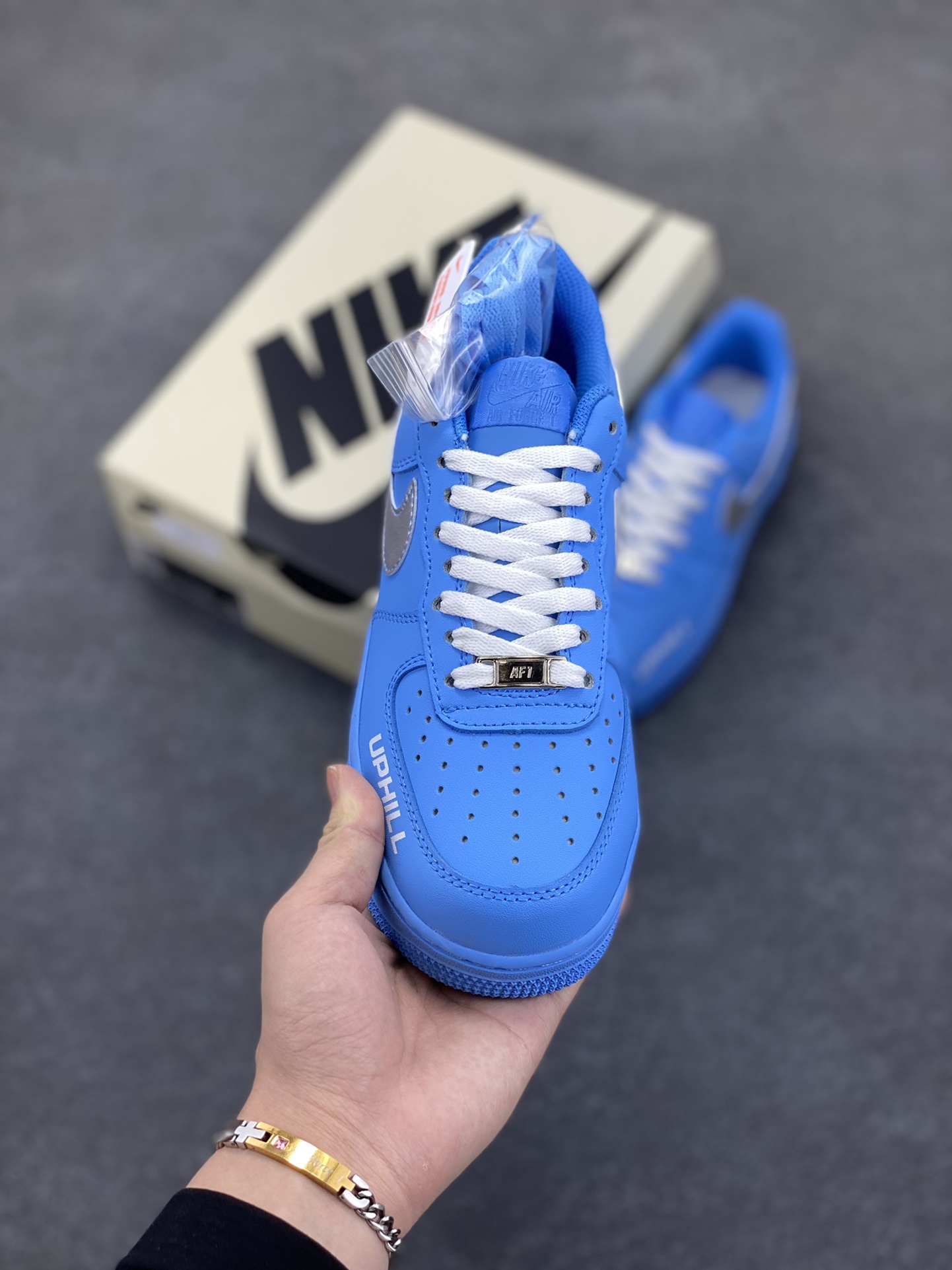 图片[2]-Nike Air Force 1 Low 冰岛蓝调 空军一号低帮运动休闲板鞋 原楦头原纸板 打造纯正空军版型#专注外贸渠道 全掌内置蜂窝气垫 #原盒配件 原厂中底钢印、拉帮完美 货号：CW2288-029 尺码：36 36.5 37.5 38 38.5 39 40 40.5 41 42 42.5 43 44 44.5 45-选品中心