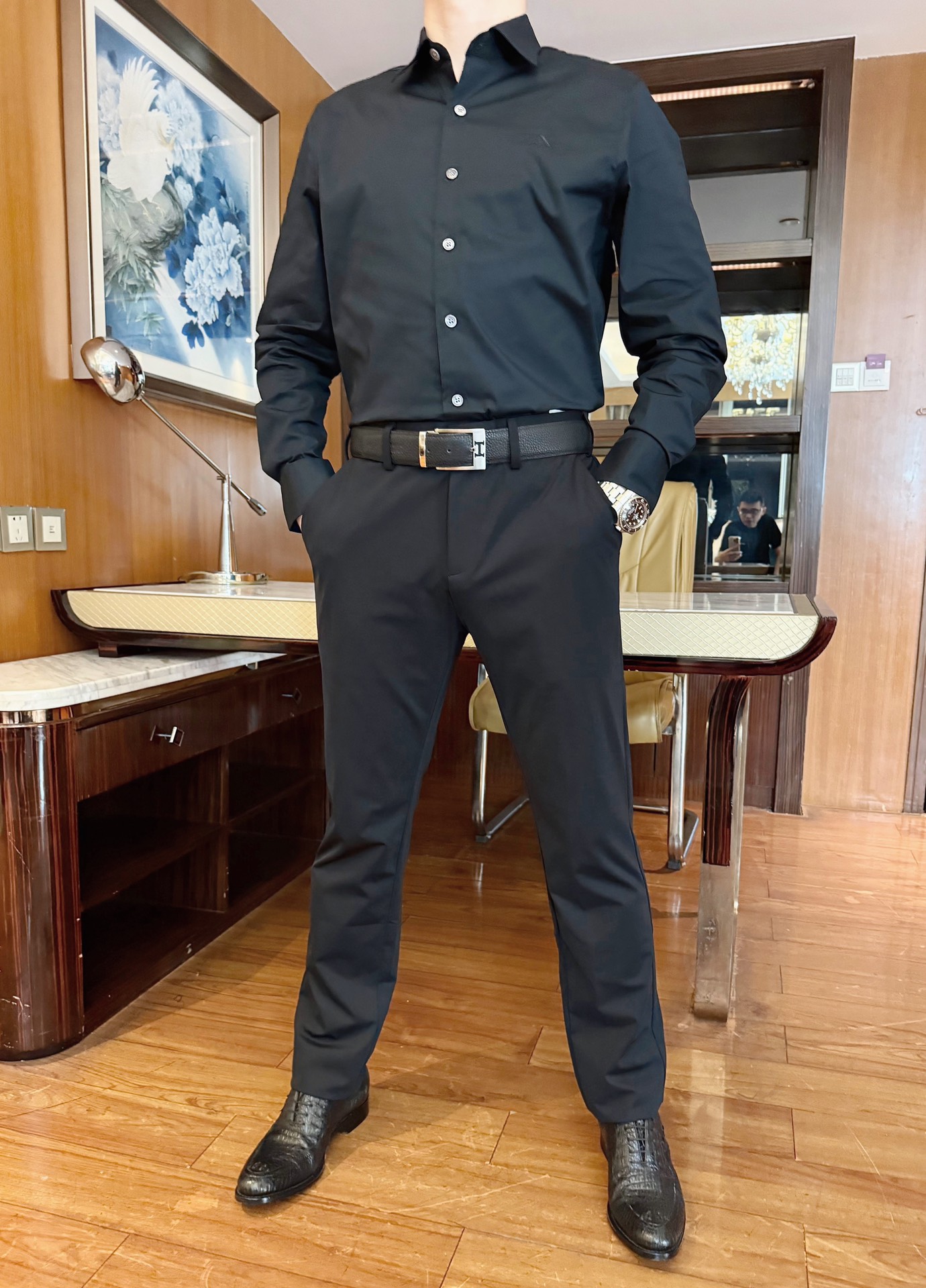 NO:145946,Jenia-2025 counter latest hot shirts are shipped, and European and American counters are on sale simultaneously!  Selected Italian custom-made cotton fabrics with simple and elegant designs, the brand English embroidery on the chest shows elegance, business and leisure are very good. S-2XL (model 173/130 wears S, with Hong Kong Lane Crawford gift box packaging), zegna, alexander wang19860909杰尼亚-2025专柜最新爆款衬衣出货 欧美专柜同步发售！精选意大利定制精棉面料搭配简约大方的设计,胸前的品牌英文刺绣彰显雅致 商务休闲都非常不错.码数S-2XL（模特173/130穿S,配香港连卡佛礼盒包装）,,zegna,alexander wang,Men's clothing