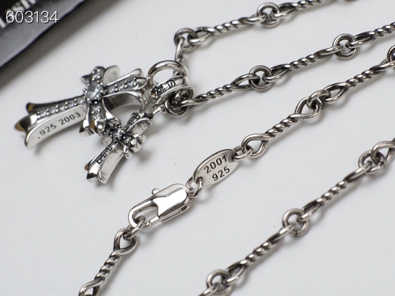 Chrome Hearts Chrome Hearts克罗心双十字项链