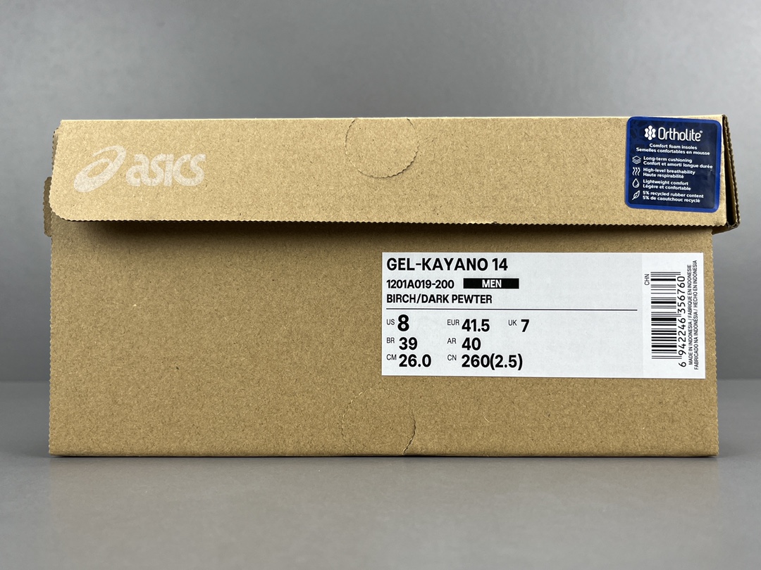 
【新Plus版 亚瑟士】Asics Gel-Kayano 14 复古舒适 织物合成革 低帮 休闲跑步鞋