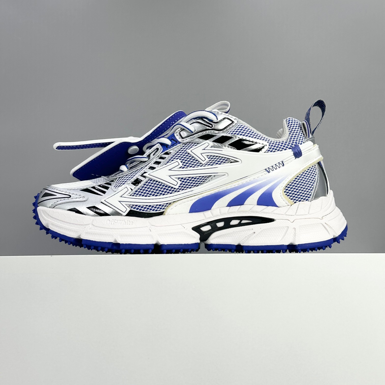 Off-White Odsy-1000 White Blue Sneakers Chunky Sole Trainers Shoes 3 a1745574645663 0214