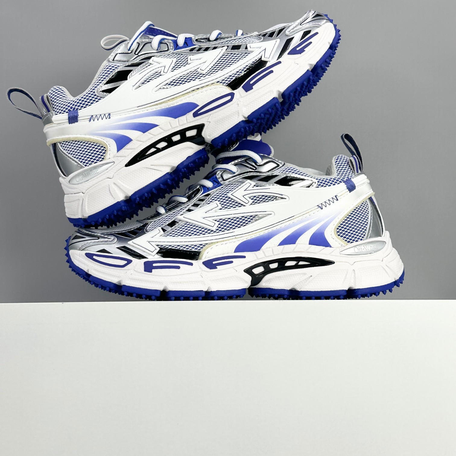 Off-White Odsy-1000 White Blue Sneakers Chunky Sole Trainers Shoes 4 a1745574645787 4728