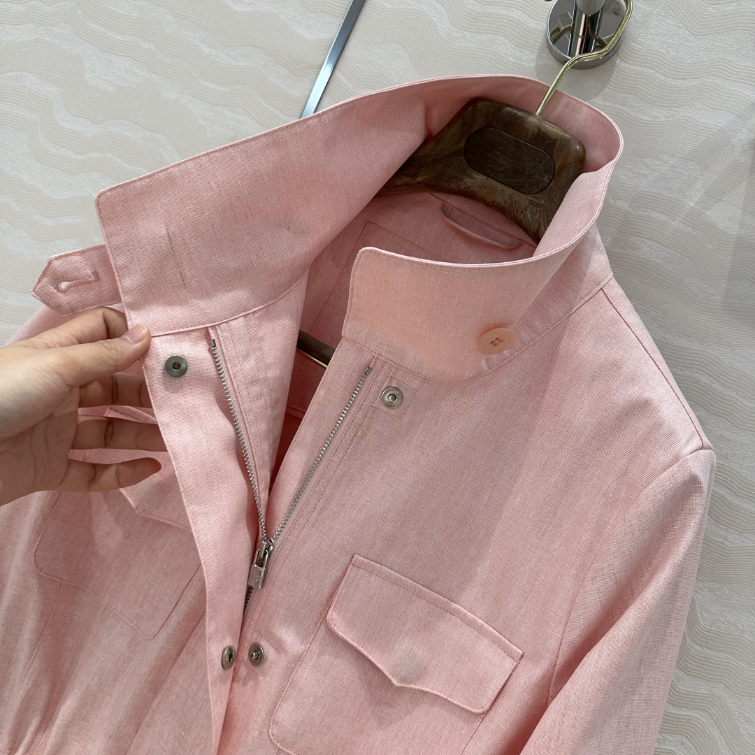 独家首发📍高端原单品质25ss早春新品！LP老钱风穿搭长期主义，旅行者亚麻外套！松弛感衣橱必备单品！进口