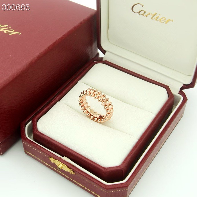 Cartier 精工版本 Clash de Cartier戒指 卡地亚新版 最新款 永恒 近年来很火 高端亚金材质