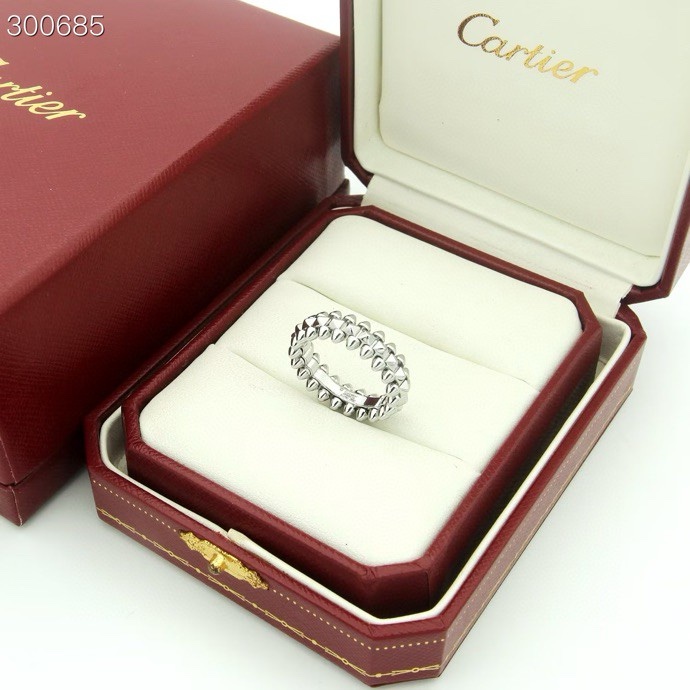Cartier 精工版本 Clash de Cartier戒指 卡地亚新版 最新款 永恒 近年来很火 高端亚金材质