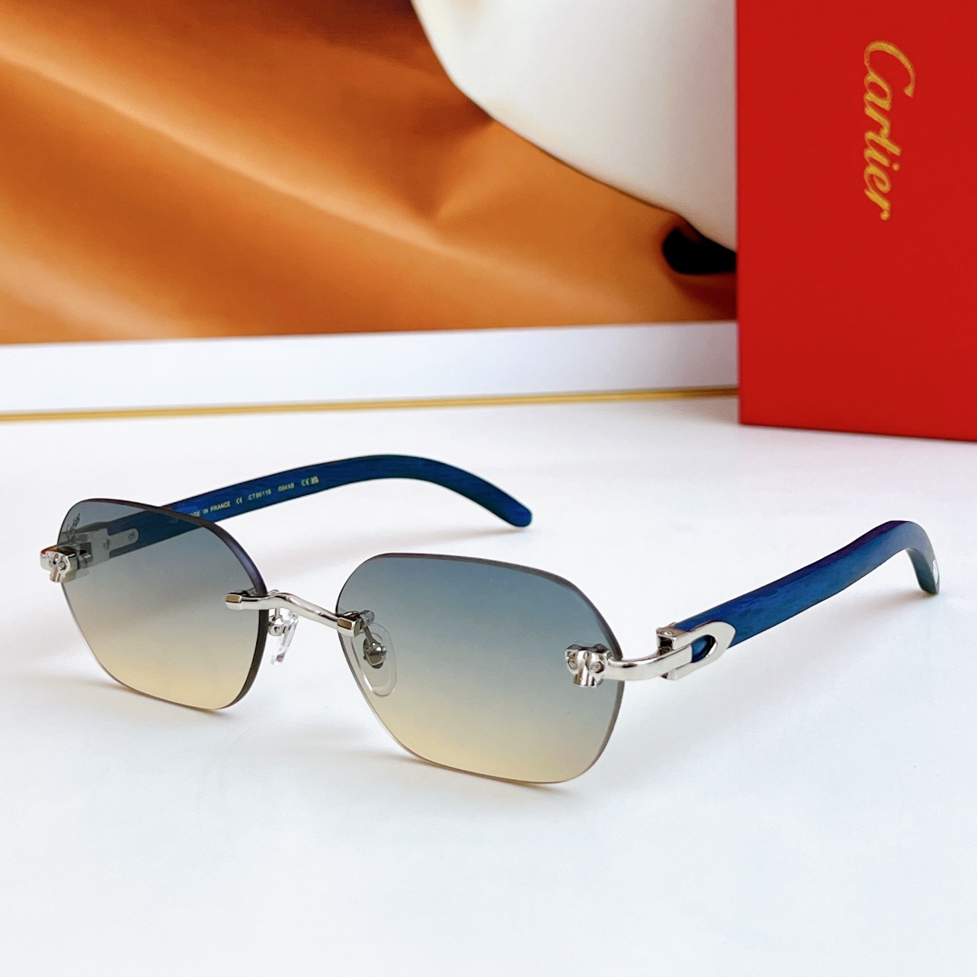  Cartier
MOD：CT0611S
Size：60口18 143
🔝🔝
