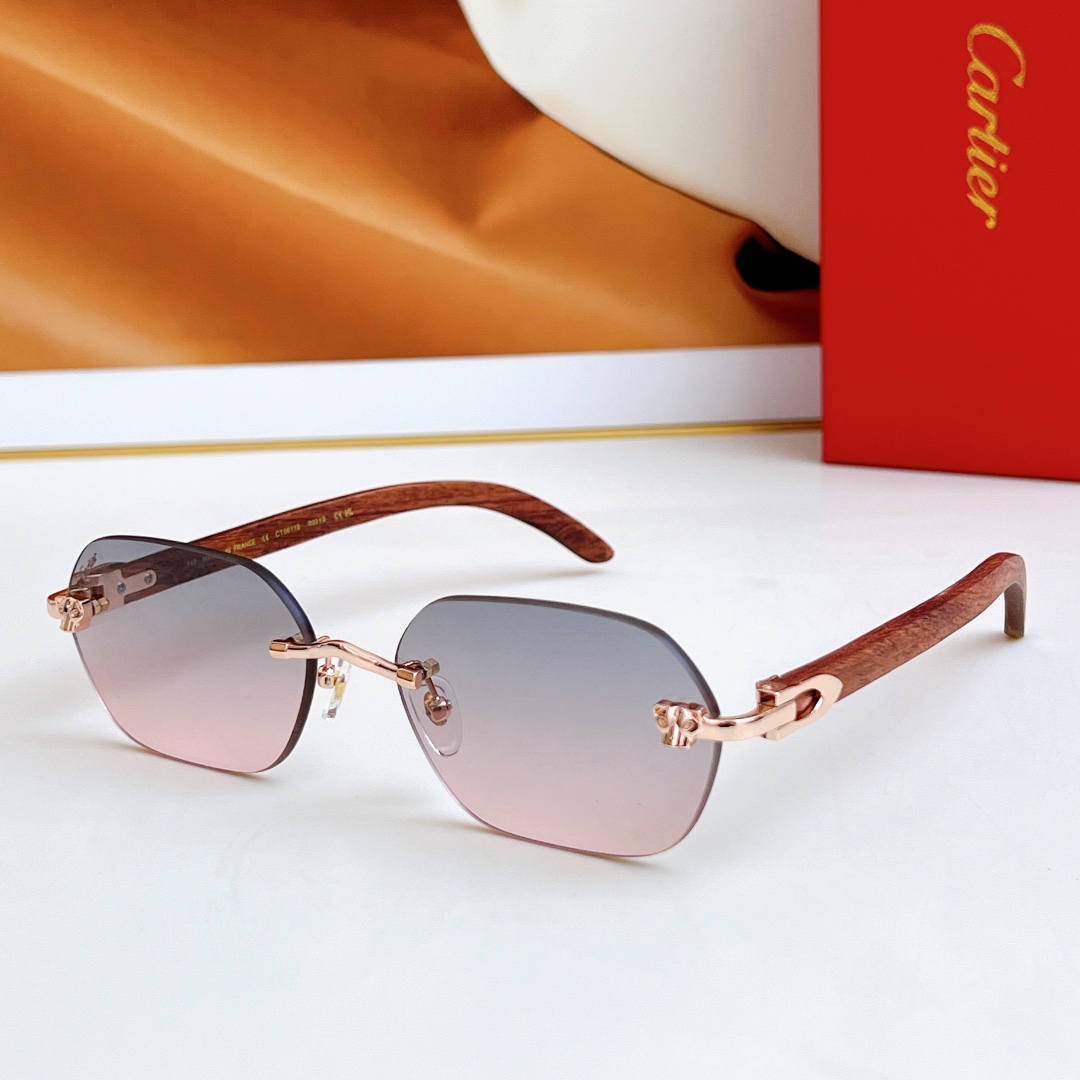  Cartier
MOD：CT0611S
Size：60口18 143
🔝🔝
