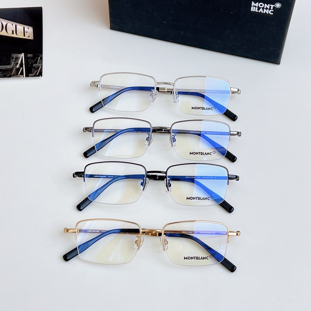  MONT BLANC 钛
MOD：MB0313OA
SIZE：54口19-150
🔝🔝