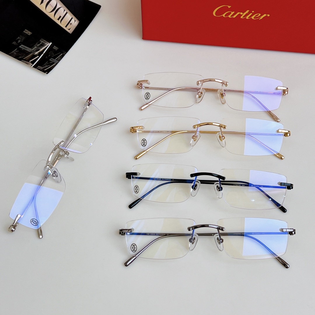  Cartie*
MODEL：CT0070O
SIZE 56口16-140 钛
🔝🔝