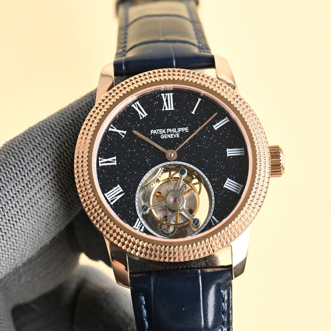 NO:151055,Gold Taiwan Factory New Product Patek Philippe launched the entry-level 42MM tourbillon watch. The simple and low-key design and focused on exquisite details make it worthy of taste from every angle. In terms of appearance, this series of iconic designs is the 