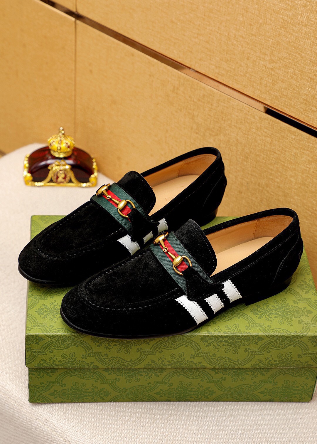 Gucci Men's Black Leather Loafers with Horsebit Detail - Size 39-44 3 i1745638289 3402 1
