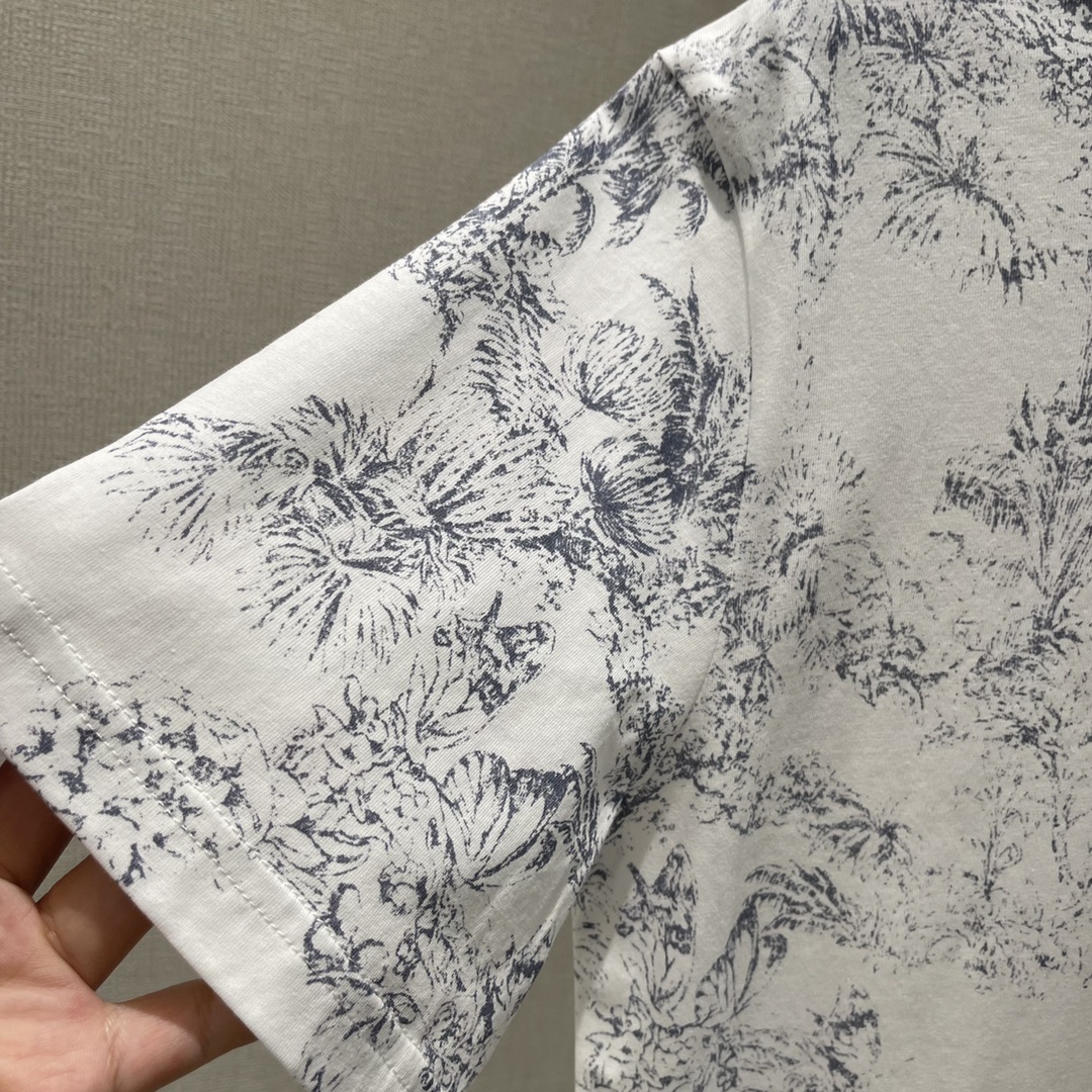D Summer Floral Butterfly T-Shirt - Chic & Comfortable Style 5 i1745641509 1512 3