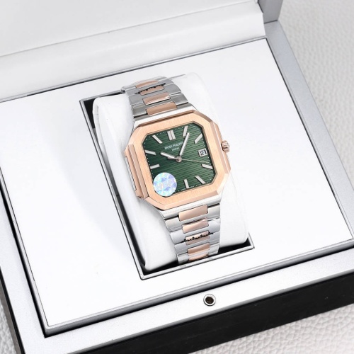 Patek Philippe Cubitus 5821 Two-Tone Automatic Watch with Green Dial 1 Patek Philippe Cubitus 5821 Two-Tone Automatic Watch with Green Dial