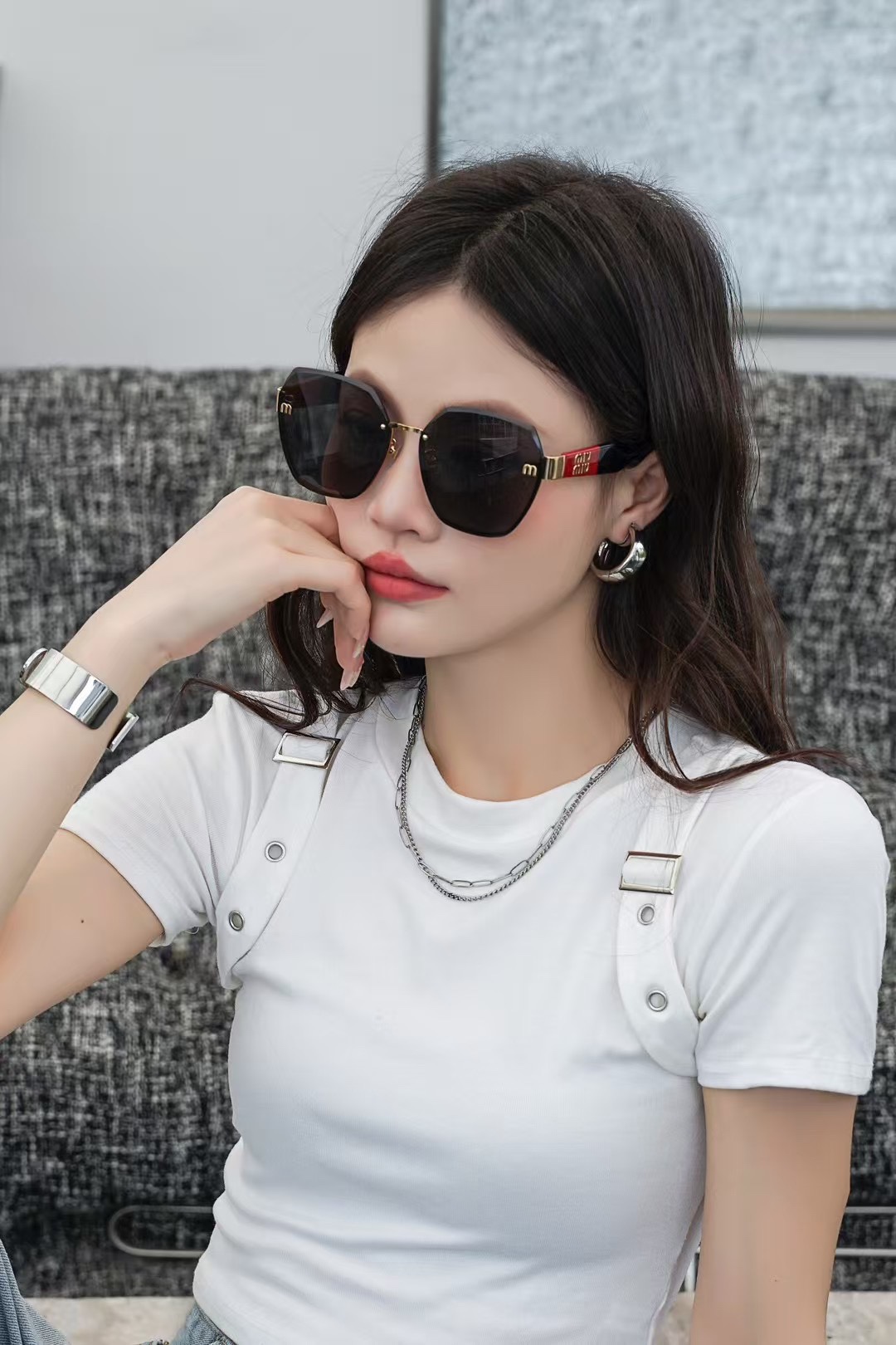  ‼️ 模特图 MIU MI*🎀🎀🎀MODEL：MU58ZS 🎀🎀🎀SIZE：62口16-145🎀🎀🎀