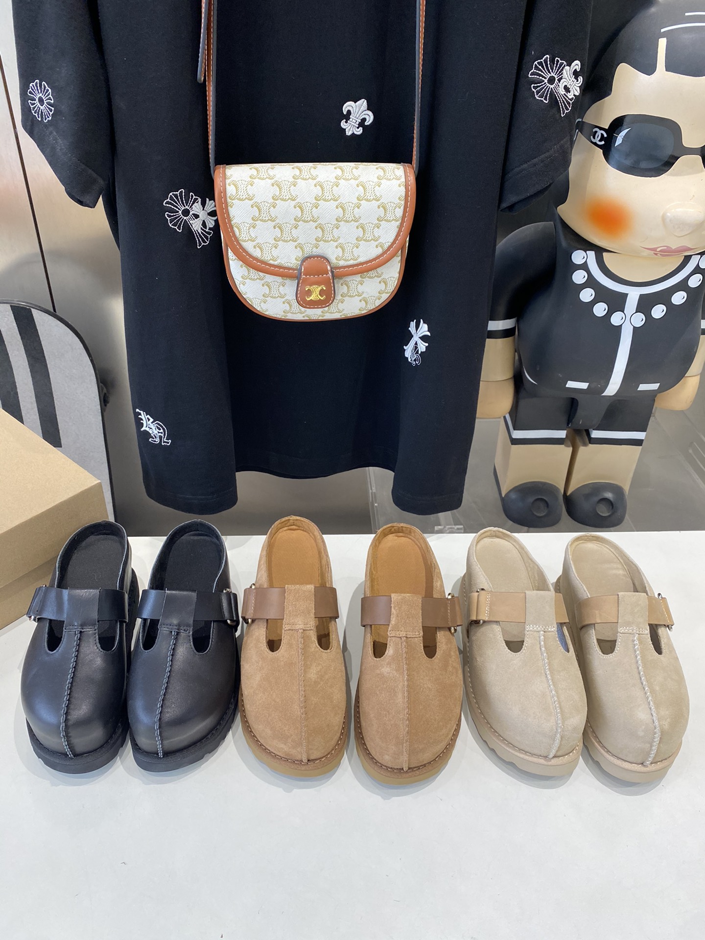 NO:404313,Combination diagram, half drag19860909组合图,半拖,Women's Shoes