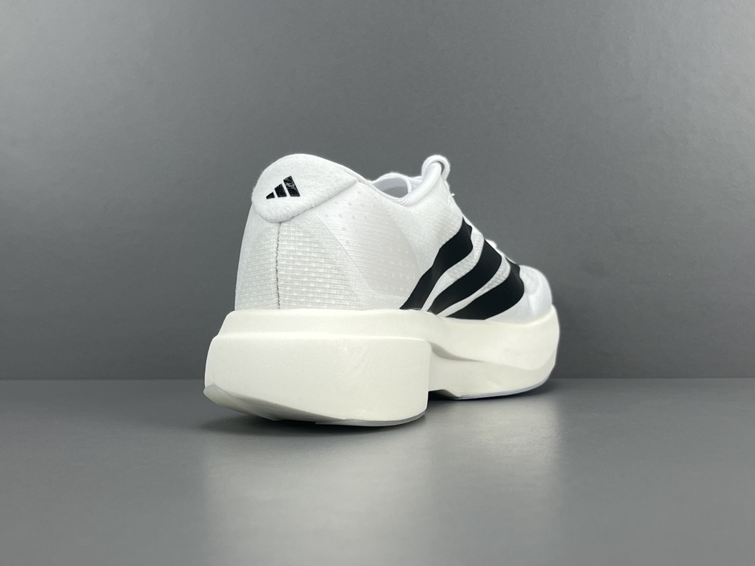 
【GOD版 阿迪】adidas Adizero Evo SL 运动舒适防滑耐磨 低帮跑步鞋 男款 白