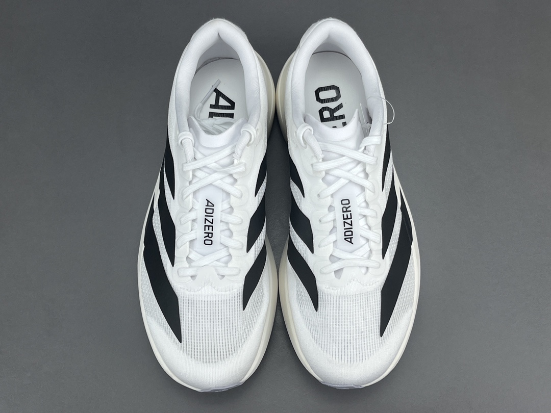  
【GOD版 阿迪】adidas Adizero Evo SL 运动舒适防滑耐磨 低帮跑步鞋 男款 白