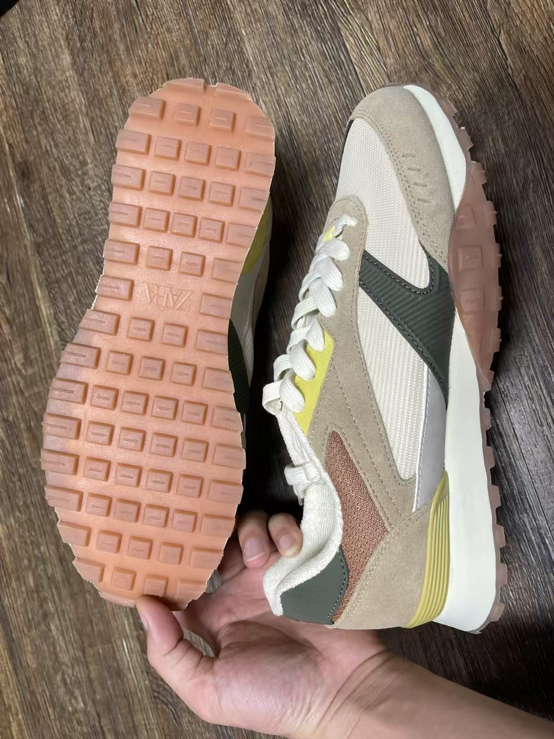 ZARA Retro Casual Sneakers - Stylish, Comfortable & Versatile Footwear 6 i1745744129 3468 4