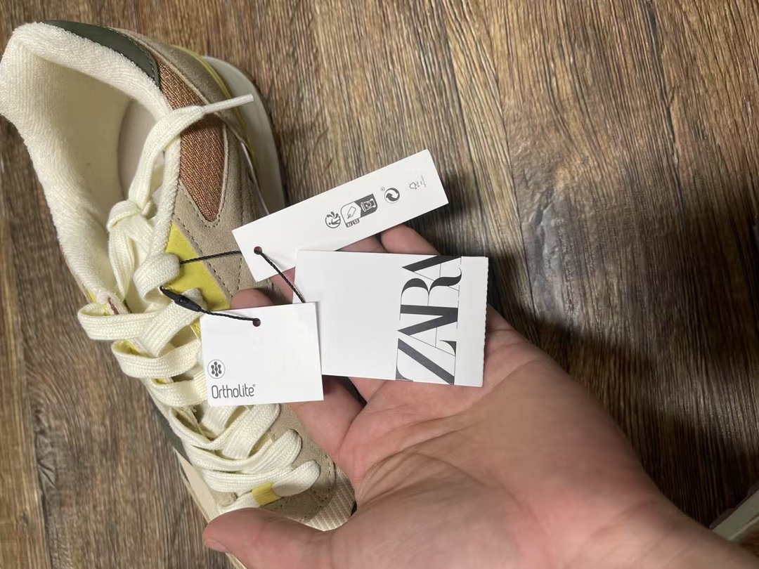 ZARA Retro Casual Sneakers - Stylish, Comfortable & Versatile Footwear 9 i1745744129 586 7