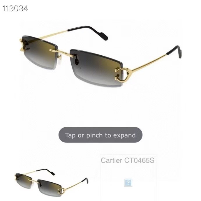  ‼️Cartie*✨✨✨MODEL：CT0465S ✨✨✨SIZE 55口17-140✨✨✨
