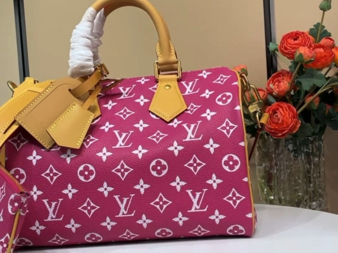 【Speedy P9 Bandoulière  LxLBGH 手袋】m1 BYWSixLBIG 绿色 m14067 红色...