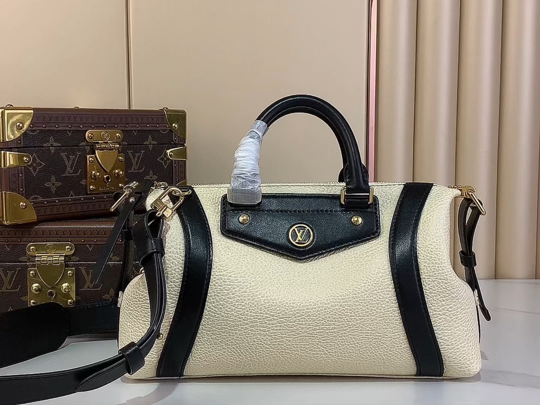 【LV Biker小号手袋】M14514 杏色视频参考