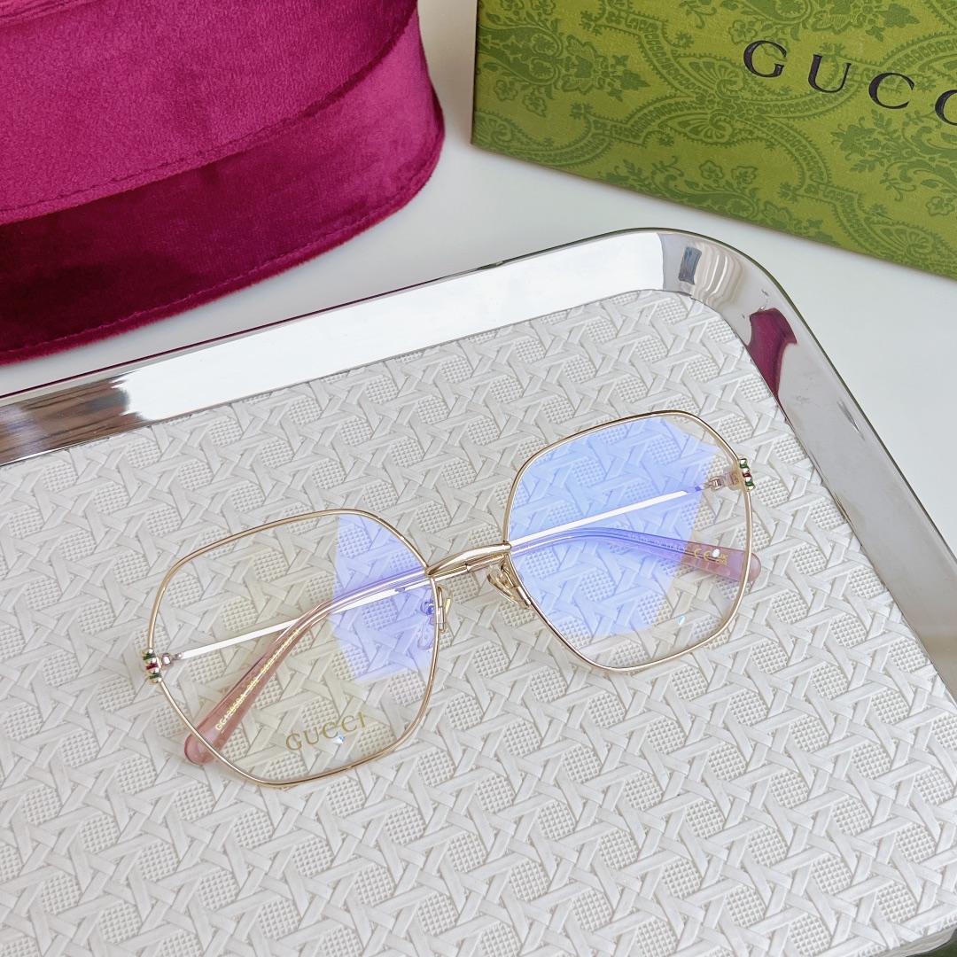 GUCCI
复古金丝简约墨镜
MOD：GG1285SA  
SIZE：60-17-140
🔝🔝