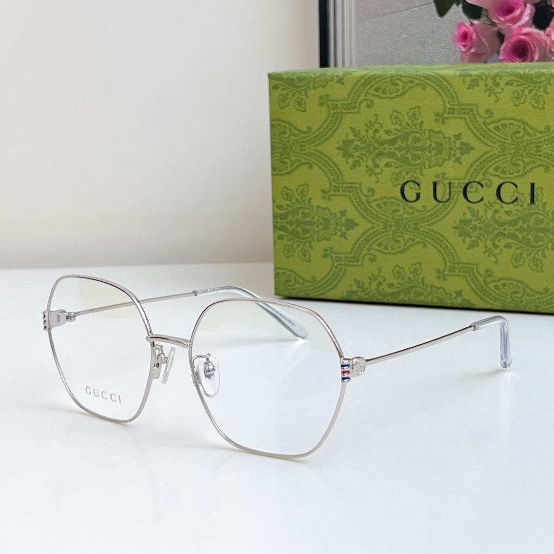  GUCCI
复古金丝简约墨镜
MOD：GG1285SA  
SIZE：60-17-140
🔝🔝