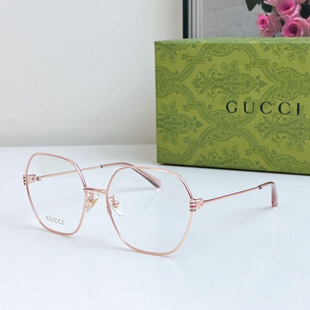  GUCCI
复古金丝简约墨镜
MOD：GG1285SA  
SIZE：60-17-140
🔝🔝