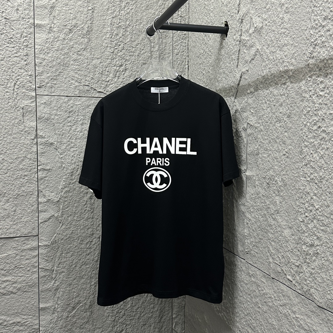 CHANE*Chanel* 2025 primavera-verano nuevo estilo, letras clásicas de tótem paris, proceso de silicona 3D, tejido person…