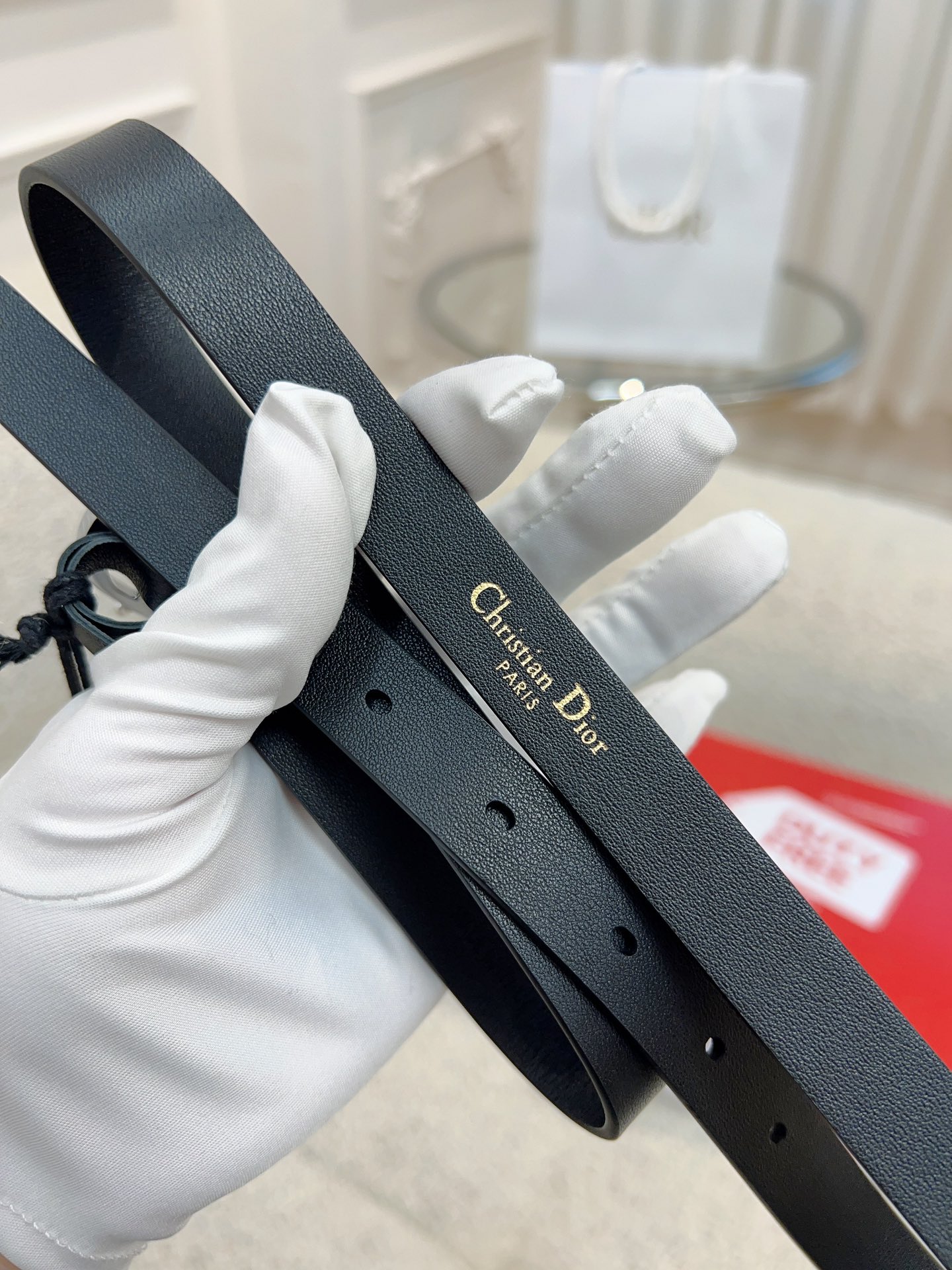 ✨Di0r✨C*D腰带系列独家免税渠道“CD”标志细腻柔软进口小牛皮全套包装宽：2.0cm