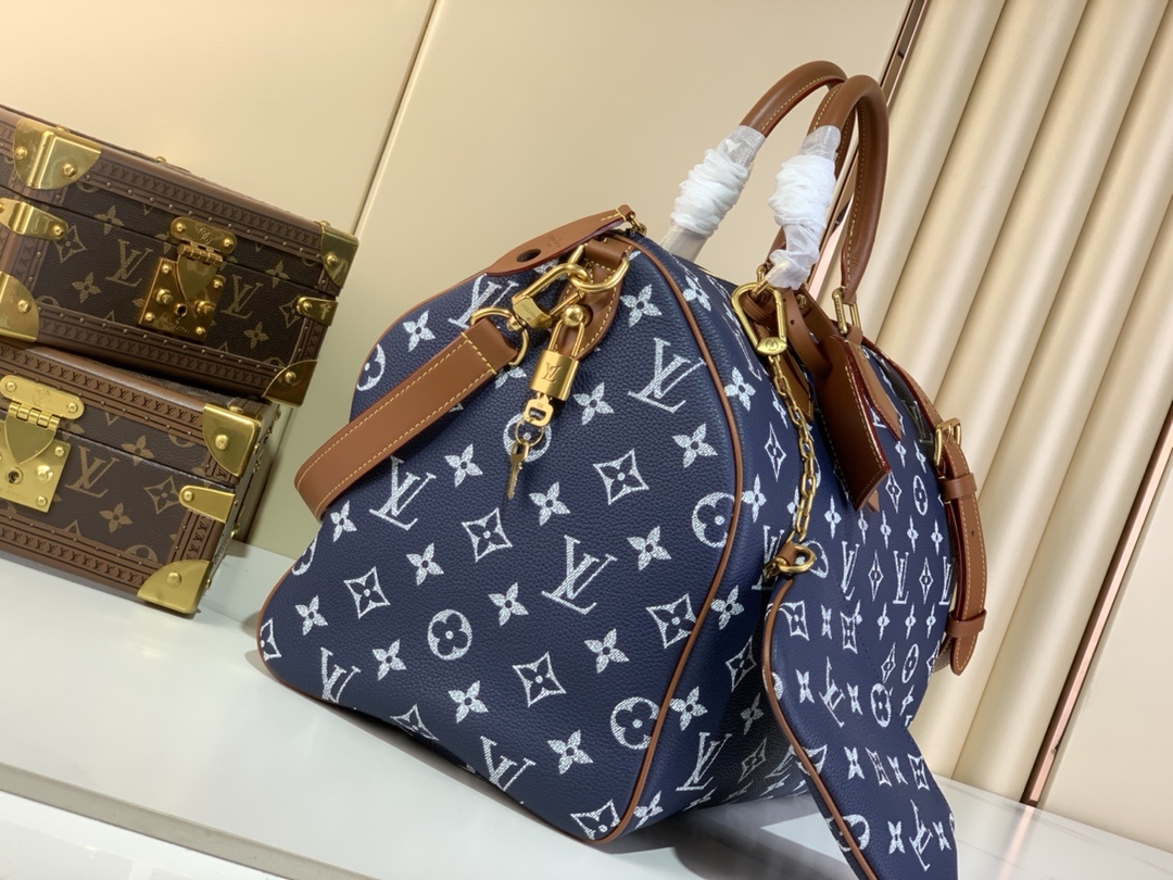 【SPEEDY BANDOULIÈRE40手袋】M24417绿色 M24418蓝色 M24419黄色 M