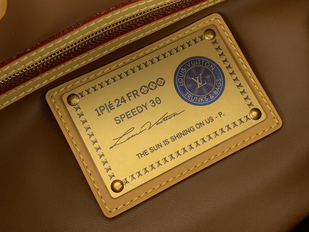 【SPEEDY BANDOULIÈRE30 手袋 】M14064金色(全皮)本款 Speedy Band